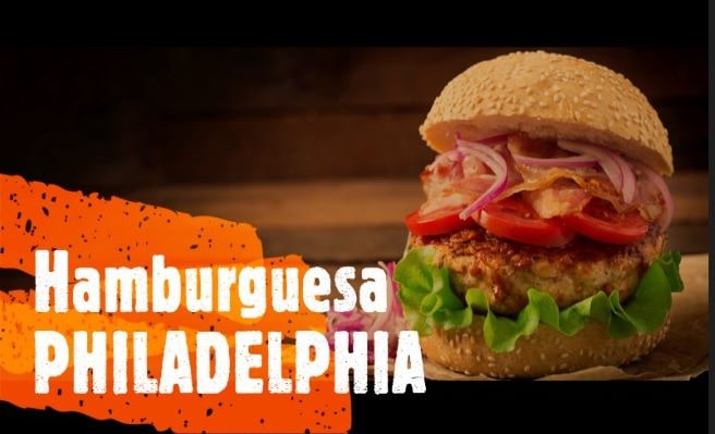 Hamburguesa Philadelphia
